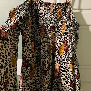 TORRID cold shoulder top